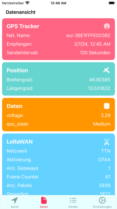LoWTrack Screenshot