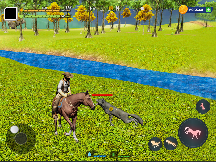 Wild Horse Survival Simulator