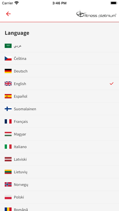 Fitness Platinium Zamość Screenshot