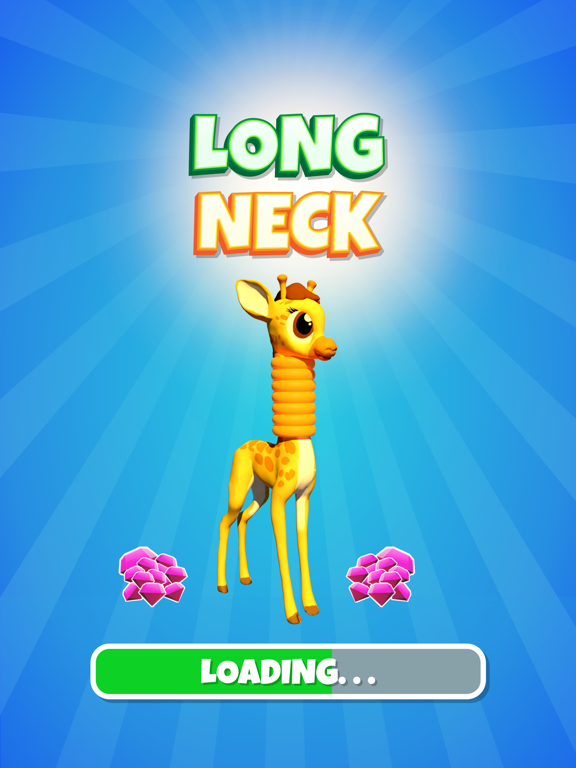 Real Long Neck Run: Ring stack