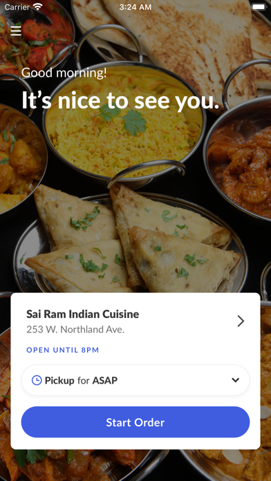 Sai Ram Indian Cuisine Screenshot