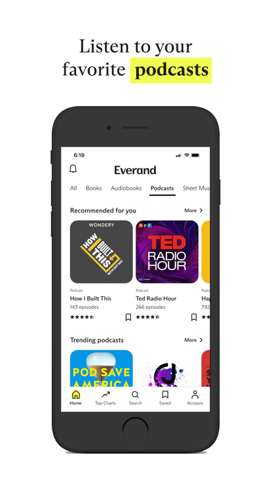 Everand: Ebooks and audiobooksスクリーンショット