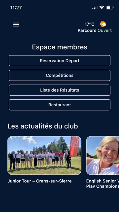Golf Club de Lausanne Screenshot