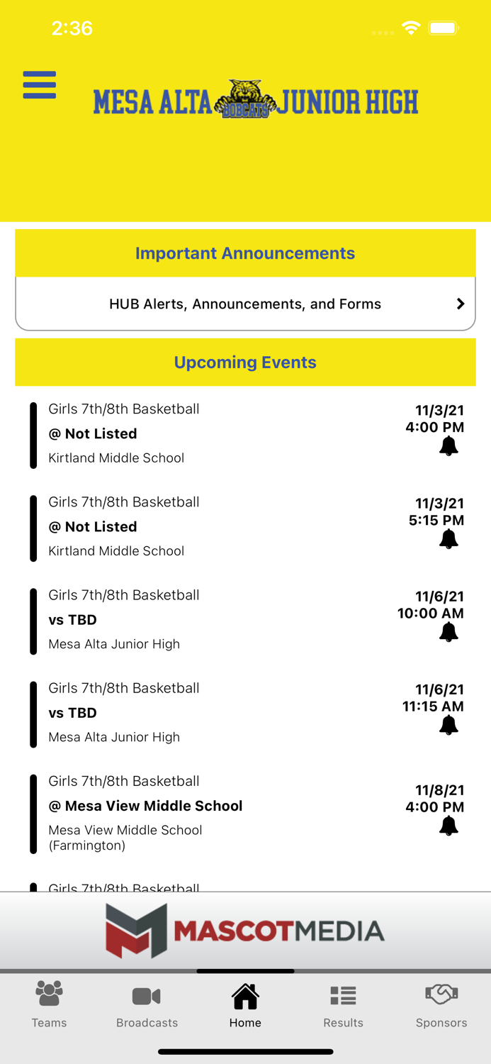 Bloomfield Athletics