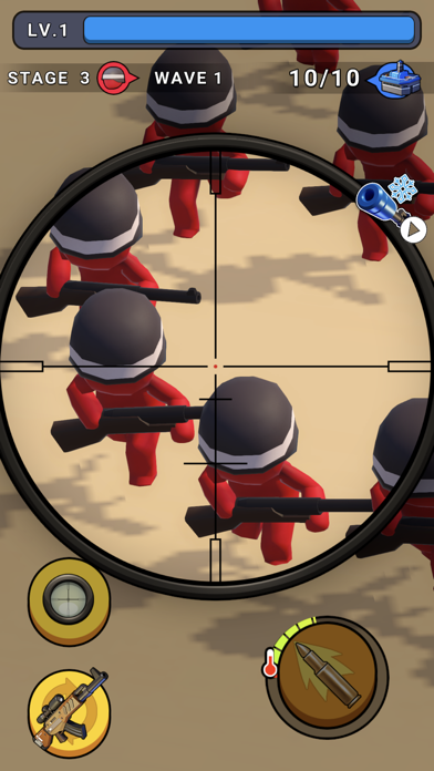 Snipe Gun War : Defense Beach Screenshot