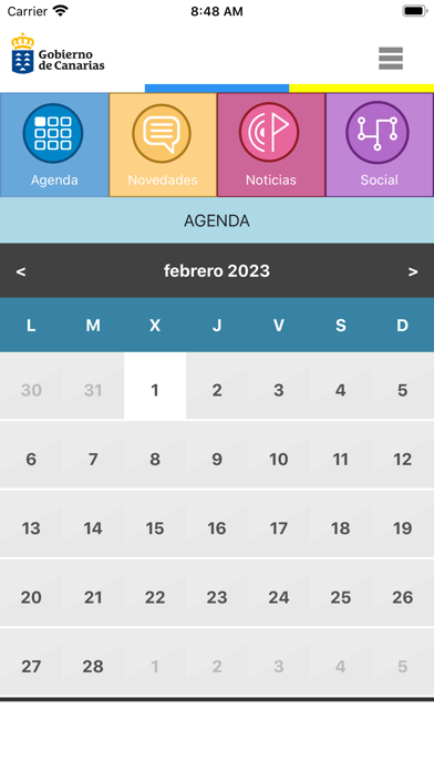 App AgriGobCan Screenshot