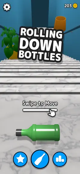 Game screenshot Rolling Down Bottles mod apk