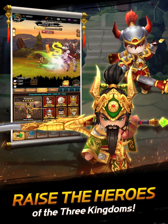 AFK Three Kingdoms : idle RPG screenshot 3