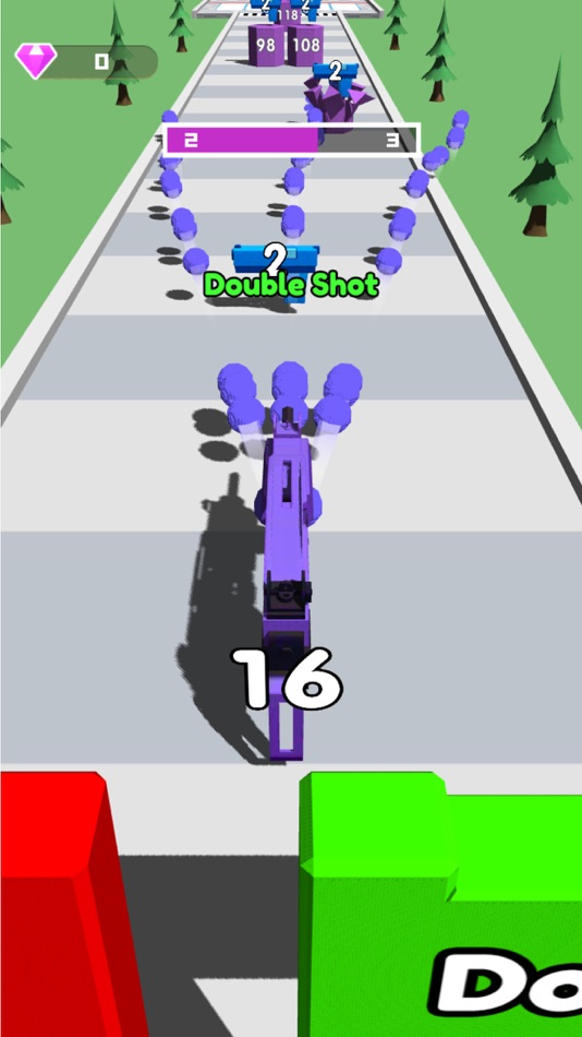 #6. Merge Gun Run (iOS) Podle: Kenen Gonen