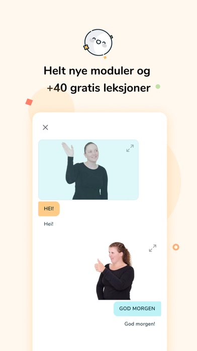 Toleio Norsk Tegnspråk Screenshot