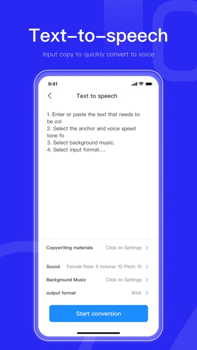 Speech to text-Audio Edit&clip Screenshot