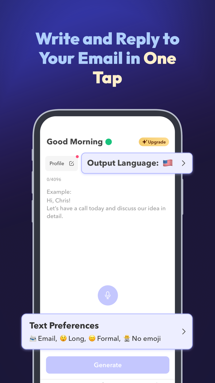 Write an Email - AI Generator