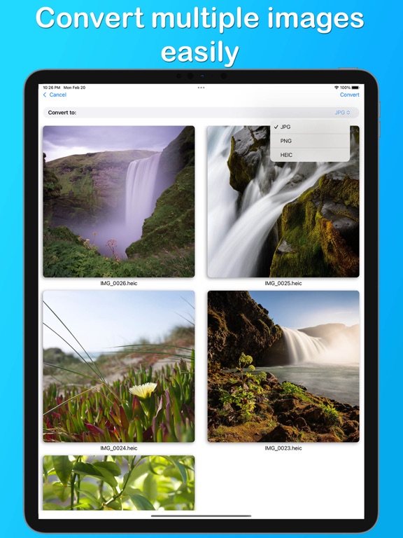 Screenshot #5 pour Image Converter: HEIC-JPG-PNG