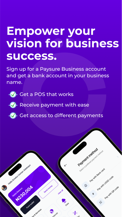Paysure Agency Screenshot