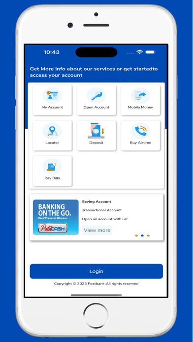 Postbank Kenya Screenshot