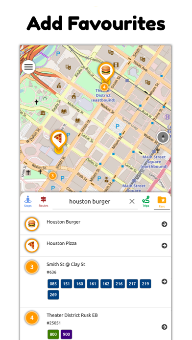 Houston Transit Metro Screenshot