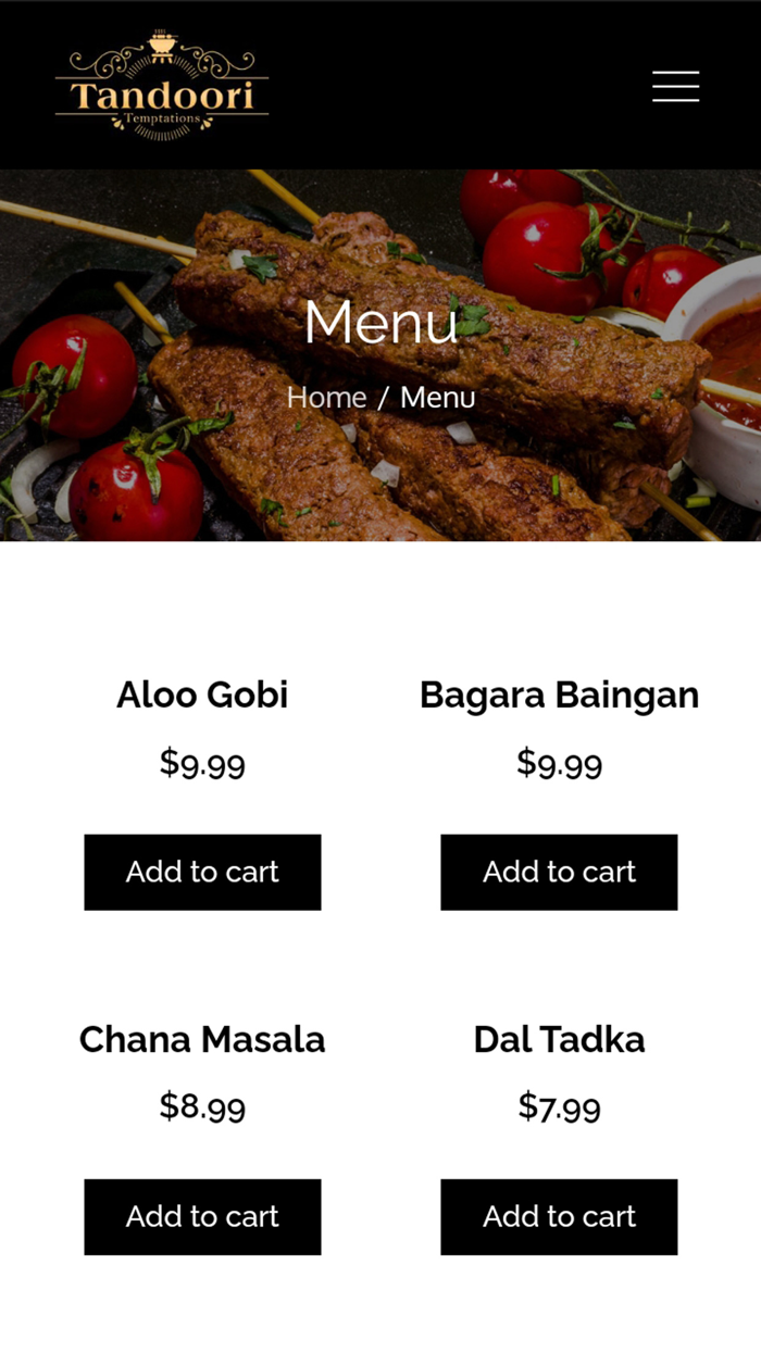 Tandoori Temptations