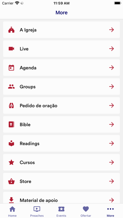 E-Vida App Screenshot