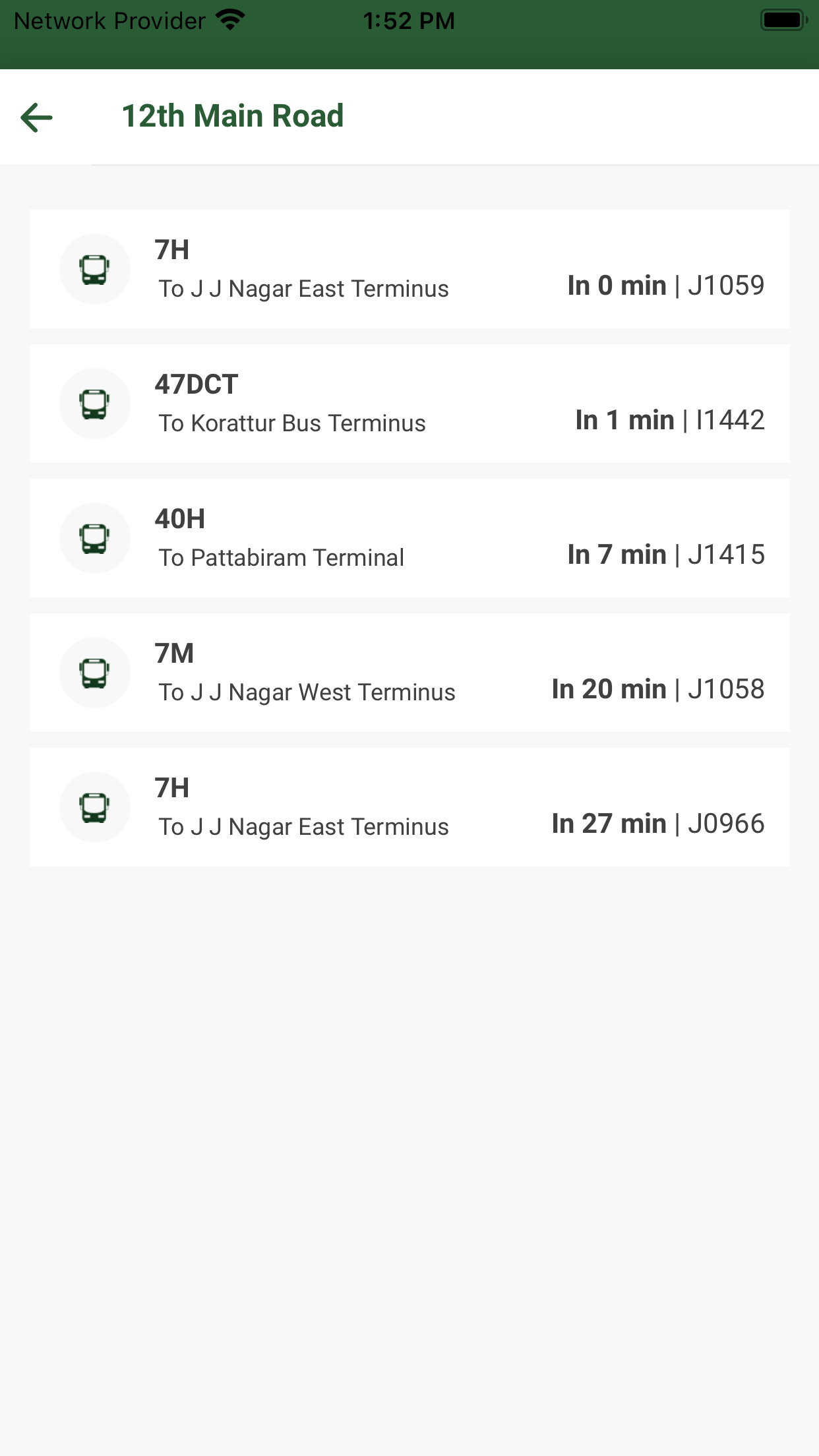 Chennai Bus