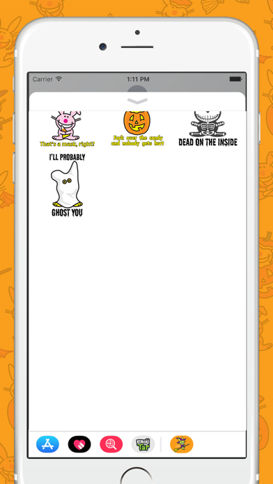 It's Happy Bunny: Halloween Screenshot