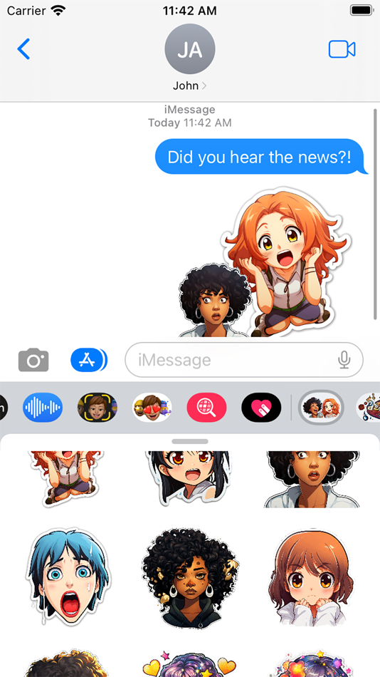 Anime Emoji Pack - 1.0 - (iOS)