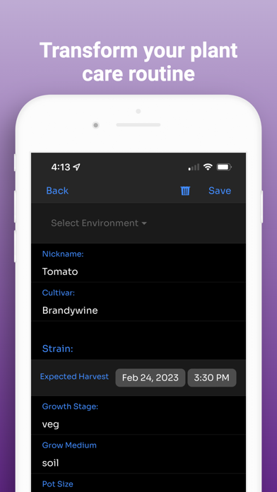 Plant Water Tracker Garden Dad Screenshot