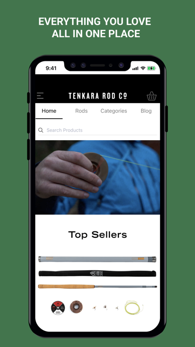 Tenkara Rod Co. Screenshot