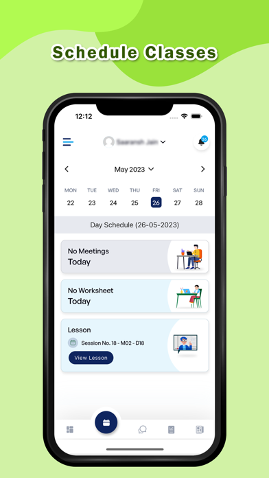 The Kinder Castle Student App Screenshot