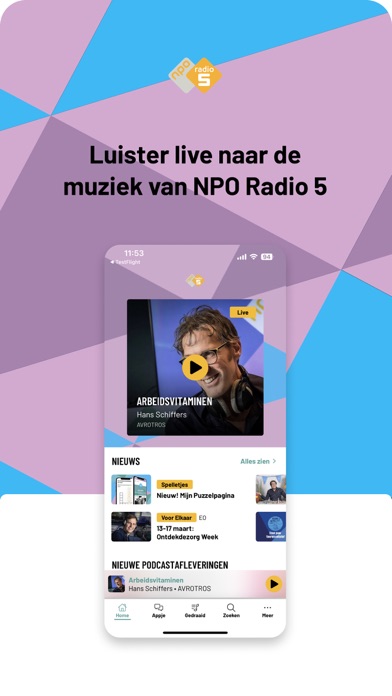 NPO Radio 5 Screenshot