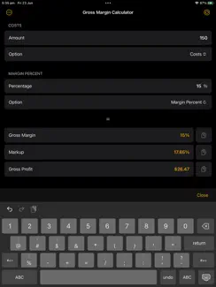 Profit & Margin Calculator iPad image 4