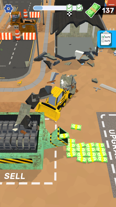 Dozer Demolish: City Tear Down Screenshot