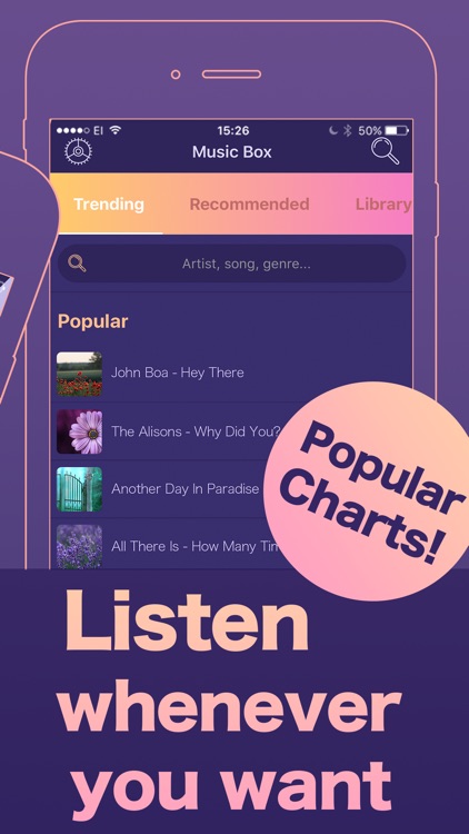 Music Box - stream player