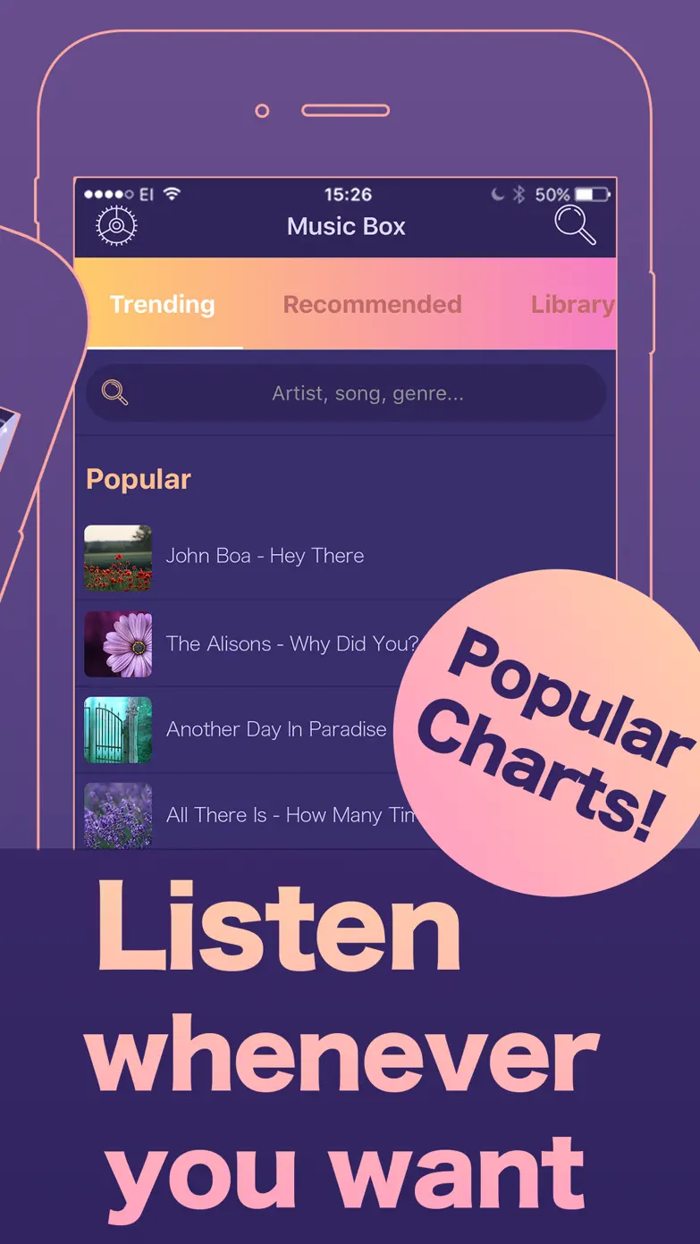 Music Box 人気の音楽アプリ App Store screenshot 3
