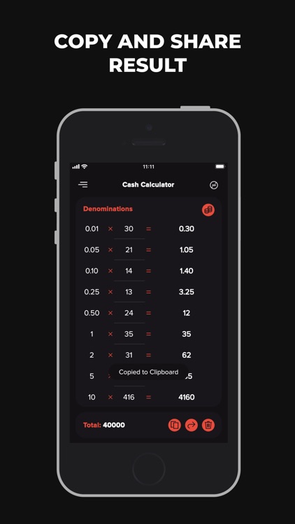 Cash Calculator: Money Counter