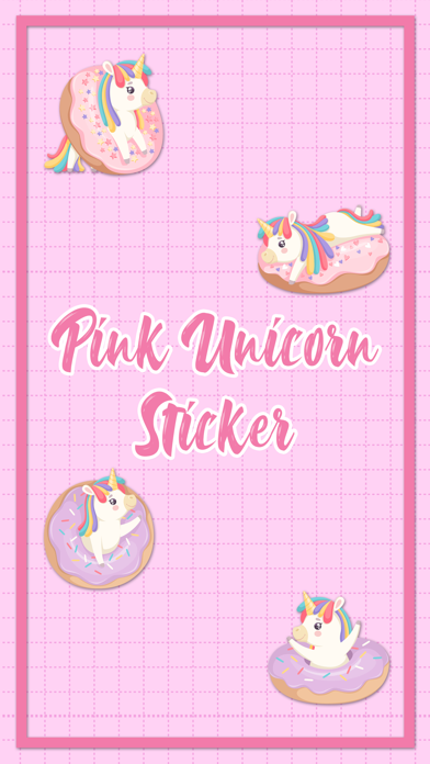 Screenshot #1 pour Unicorn Stickers Sweet