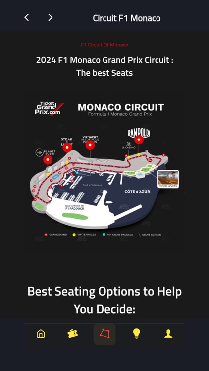 Ticket Grand Prix Monaco