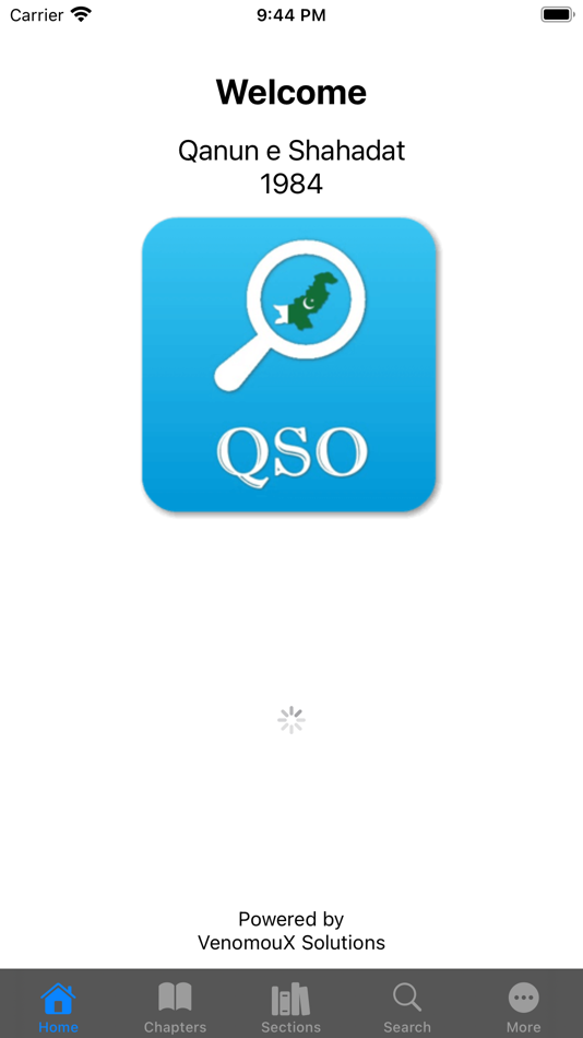 #1. QSO 1984 Qanune-Shahadat Order (iOS) By: Faisal Asghar