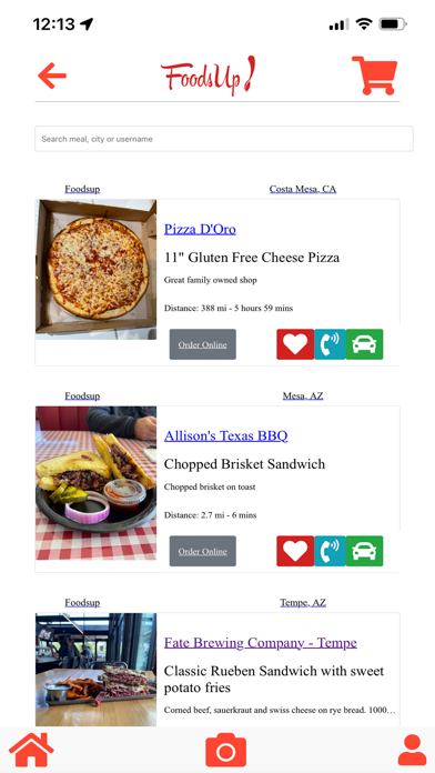 FoodsUp! iPhone screenshot 7 - Food & Drink app