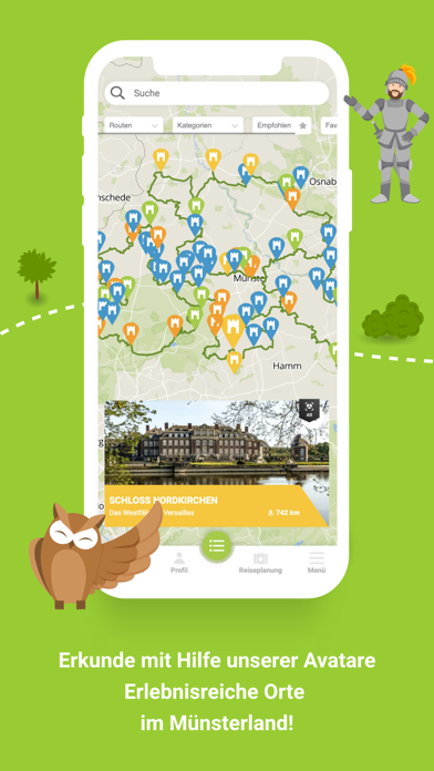 Schlösser & Burgen Münsterland Screenshot