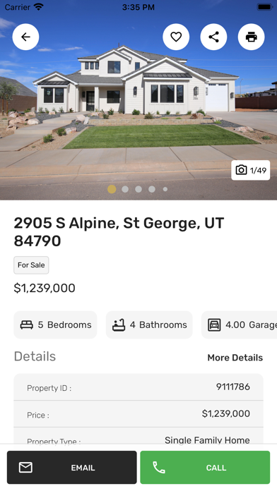 Best Utah Real Estate Screenshot