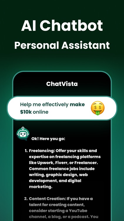 ChatVista: AI Chat Assistant screenshot-3