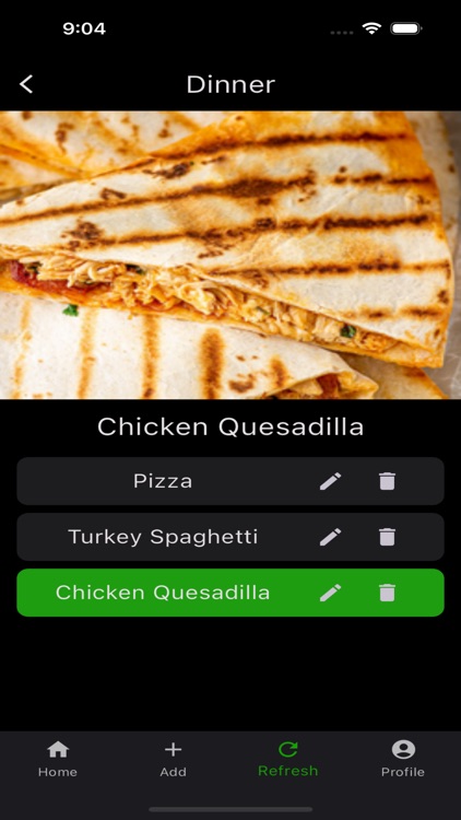 Meal Selection screenshot-4