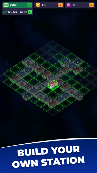 Idle Space Station - Tycoon Screenshot