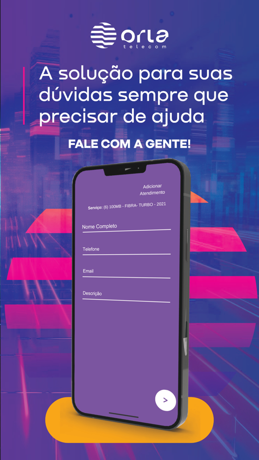 #6. OrlaTelecom (iOS) 由: HubSoft