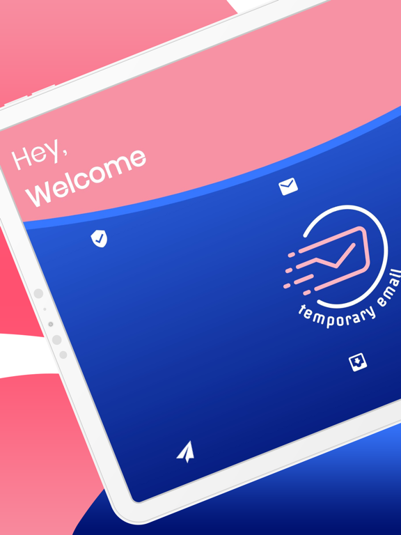 Temp Mail Generator iPad screenshot 1 - Utilities app