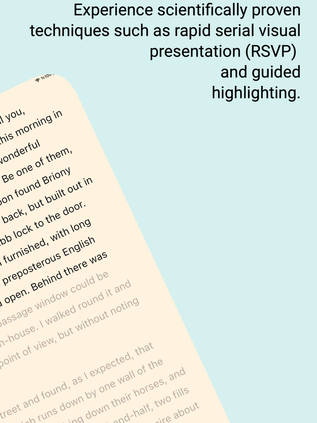 ‎Speed Reading - Speedy Screenshot