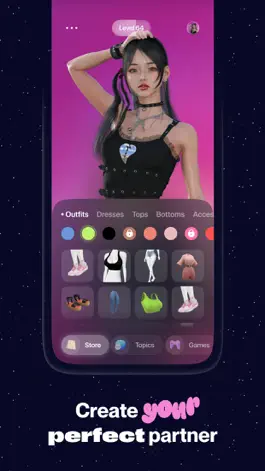 Game screenshot iGirl: AI Girlfriend Chat Game apk