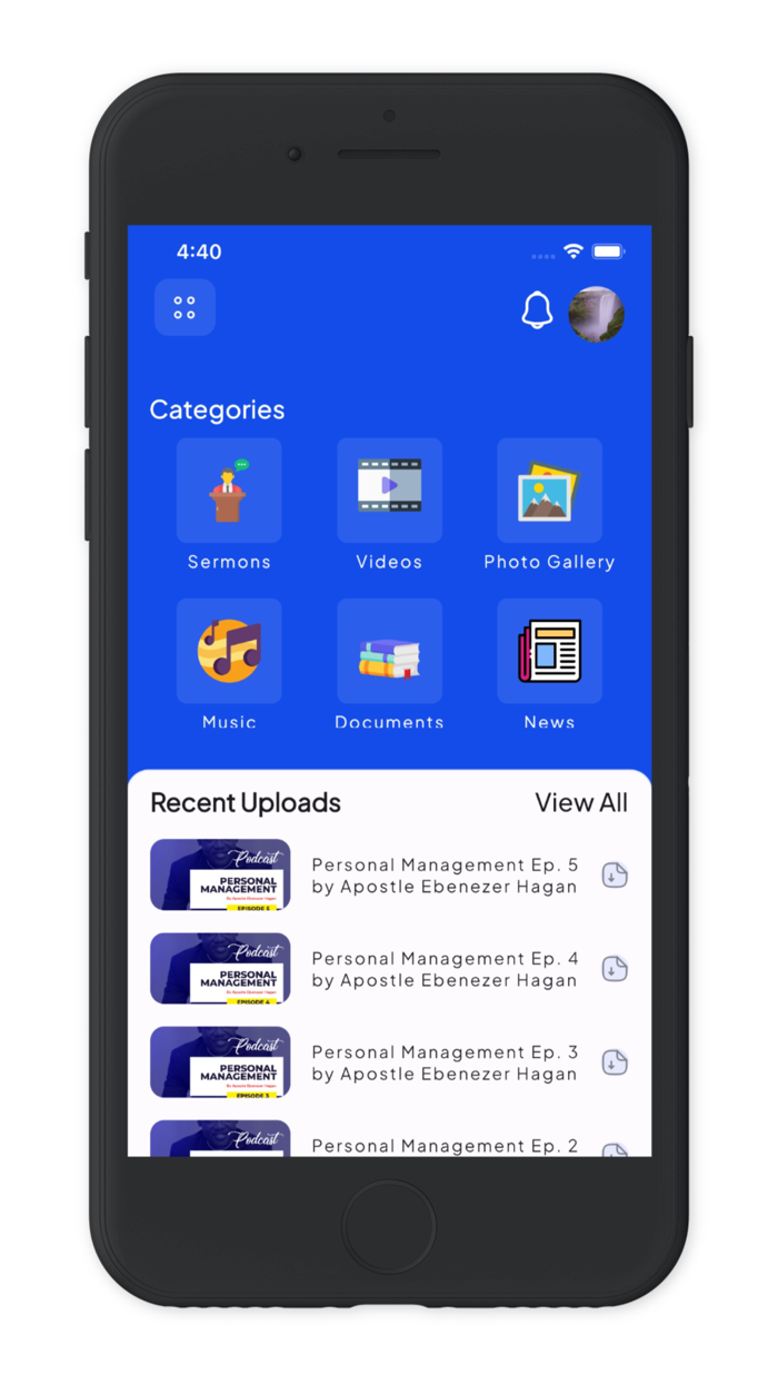 COP Youth Ministry App
