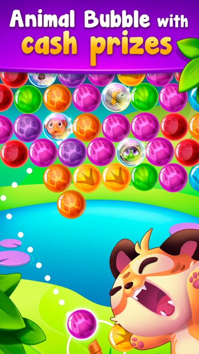Animal Bubble Money Screenshot