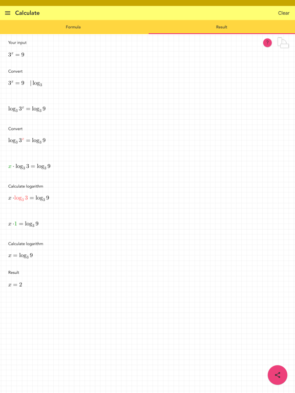 Simple Logarithm PRO Screenshots